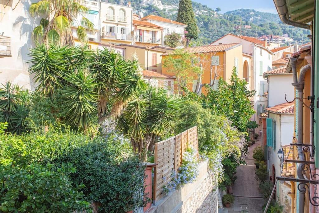 #40 Bright Sea View Suite For 6 2Mins Walk Port & Sea Villefranche-sur-Mer Buitenkant foto