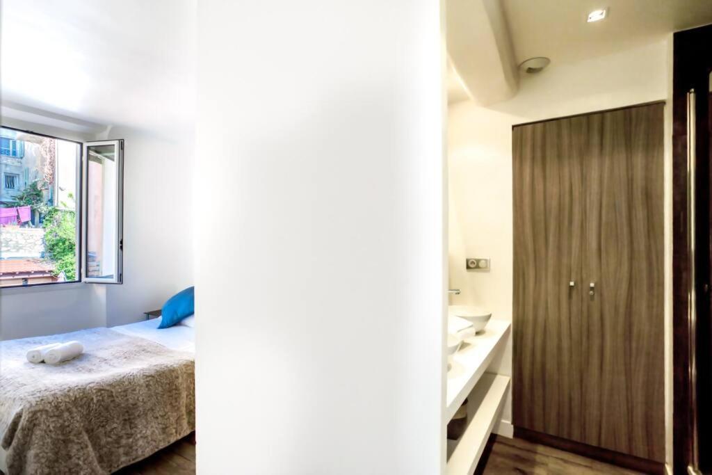 #40 Bright Sea View Suite For 6 2Mins Walk Port & Sea Villefranche-sur-Mer Buitenkant foto