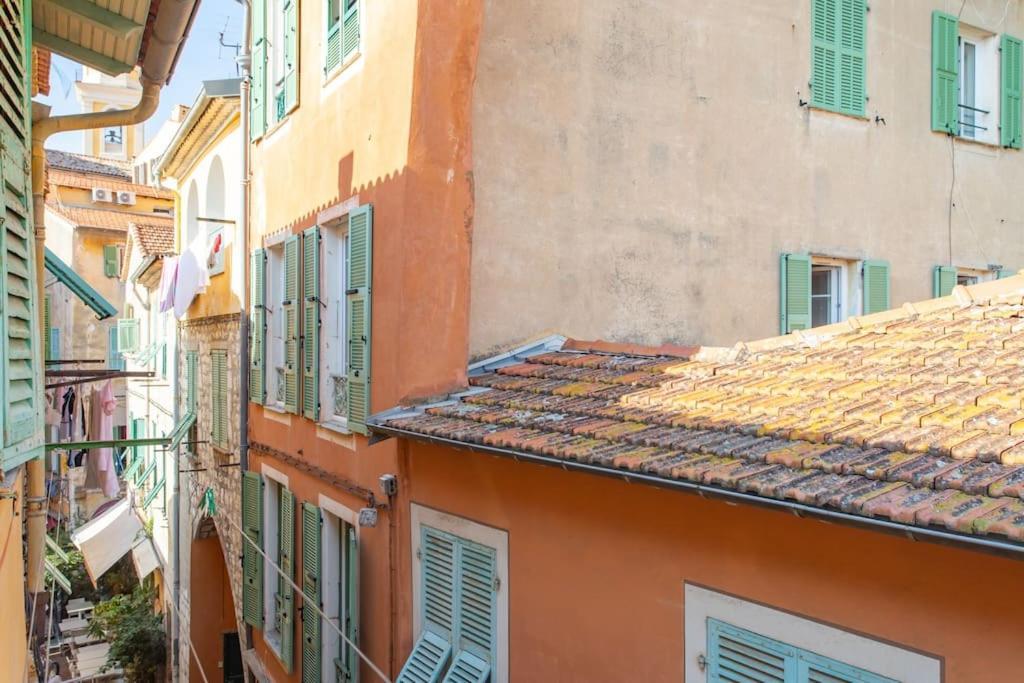 #40 Bright Sea View Suite For 6 2Mins Walk Port & Sea Villefranche-sur-Mer Buitenkant foto