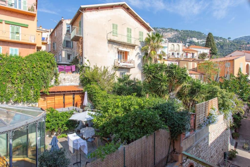 #40 Bright Sea View Suite For 6 2Mins Walk Port & Sea Villefranche-sur-Mer Buitenkant foto